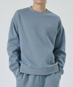 더블 플리스 스웻셔츠 [더스트 인디고]_HF4TS065