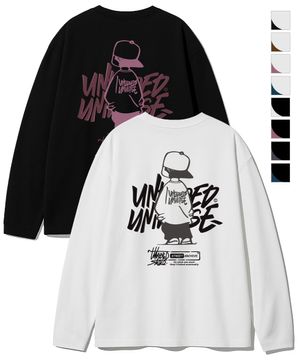URBAN KID GRAPHIC 오버핏 긴팔 티셔츠 8Color