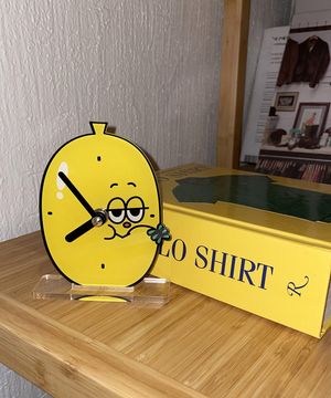 로우 페이스 무소음 탁상시계