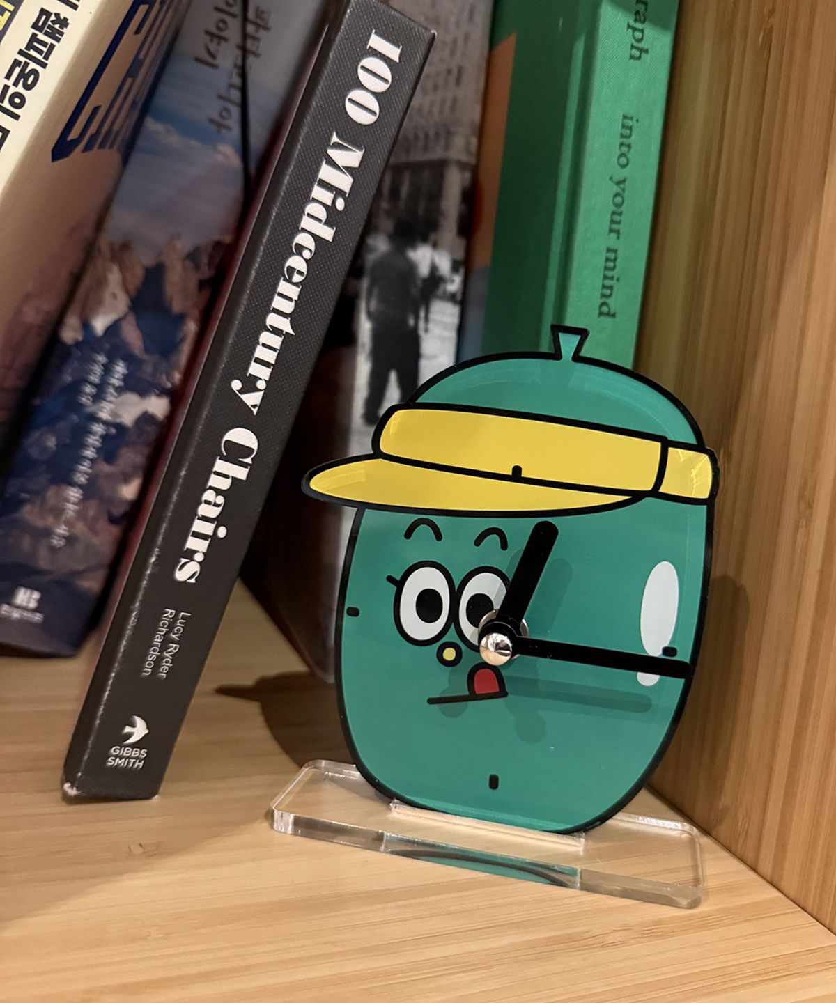 벌룬프렌즈(BALLOON FRIENDS) 린 페이스 무소음 탁상시계