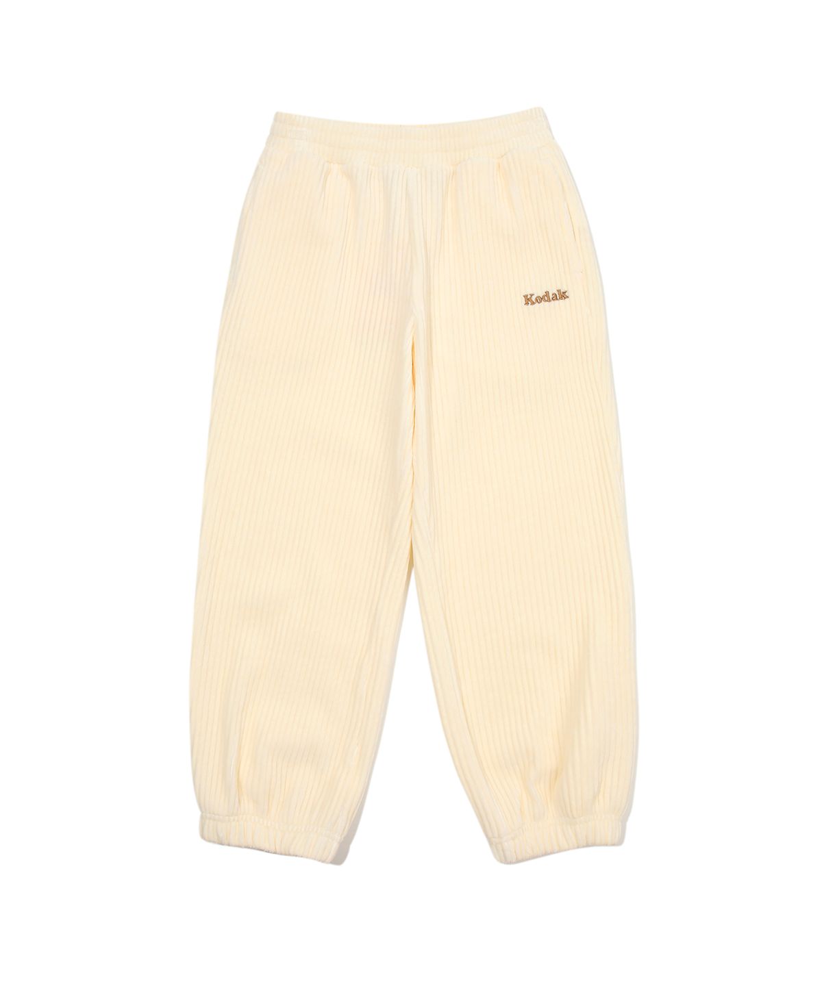 코닥 키즈(KODAK KIDS) 씨네코닥 코듀로이 조거 팬츠 키즈 IVORY