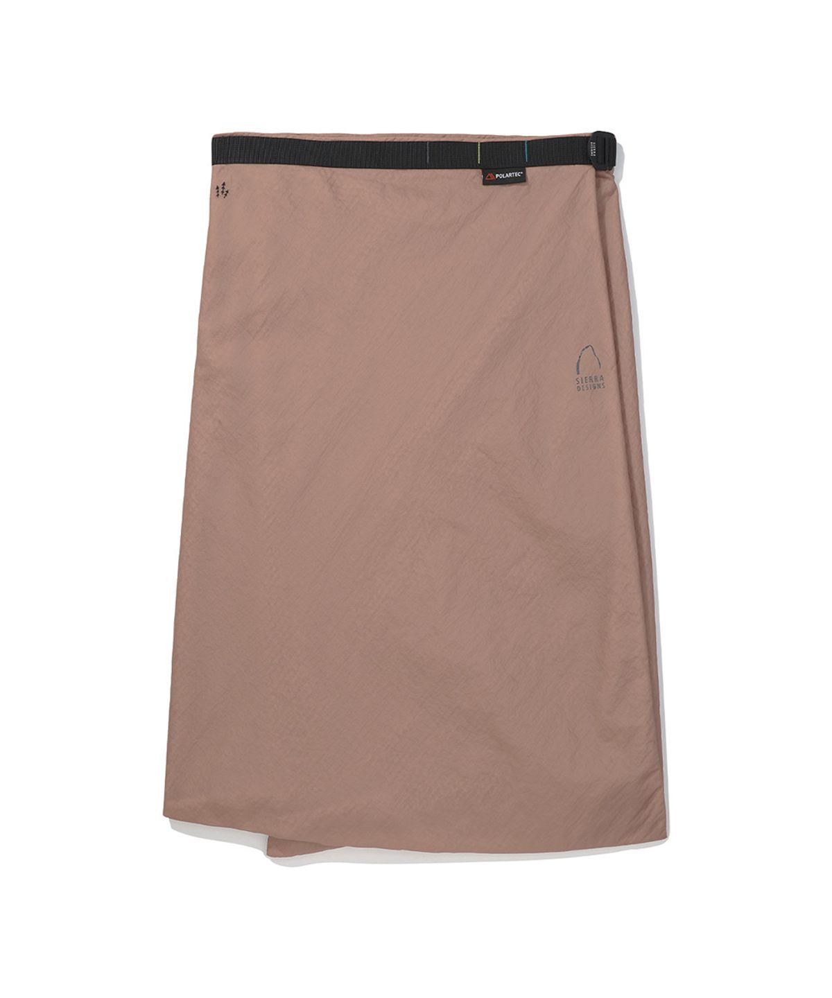 시에라디자인(SIERRA DESIGNS) 도일(DOYLE) 폴라텍 알파60 패딩 하이킹 랩스커트 TAUPE