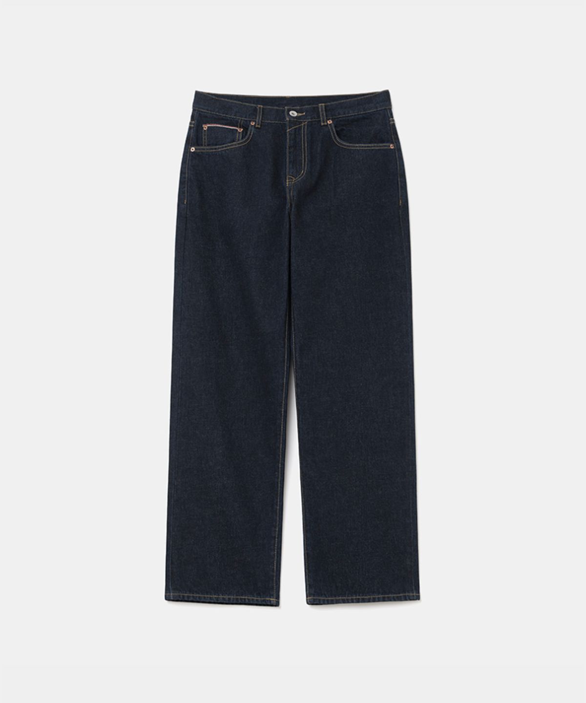 유니폼브릿지(UNIFORM BRIDGE) SAKAMOTO selvedge denim pants regular fit one washed