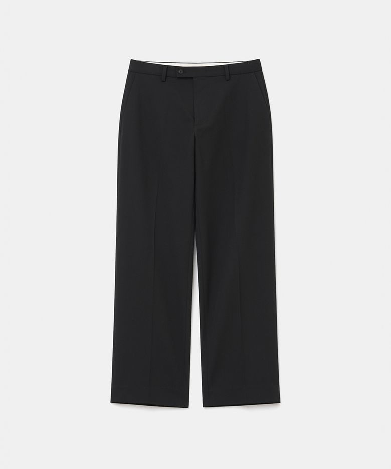basic slacks regular fit black