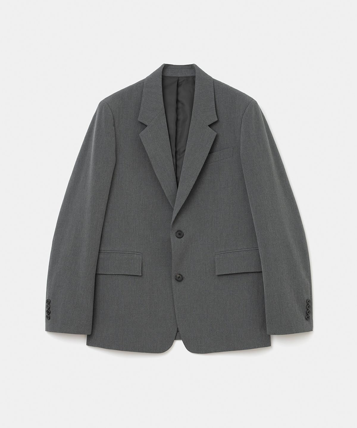 유니폼브릿지(UNIFORM BRIDGE) tailored jacket relaxed fit grey