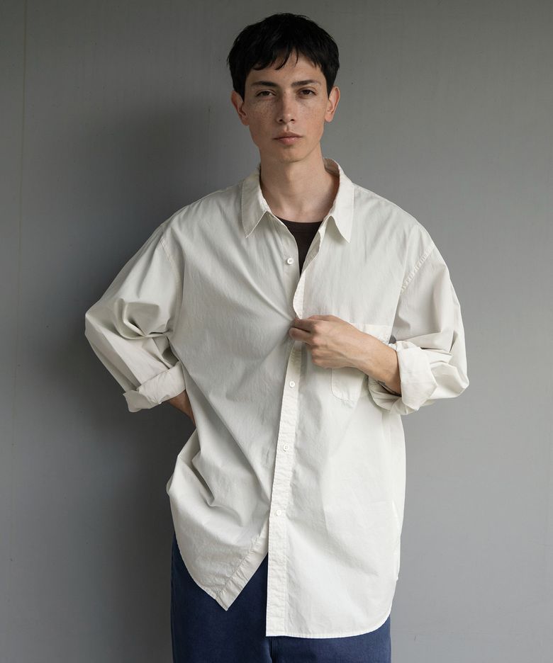Neo Bold Garment Shirt (Off White)