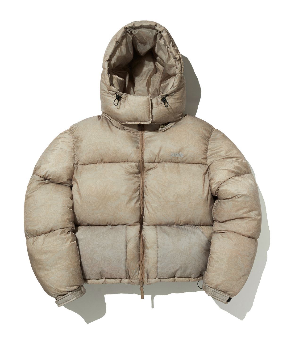 스웨이드(SUADE) SHORT PUFFER JACKET [BEIGE]