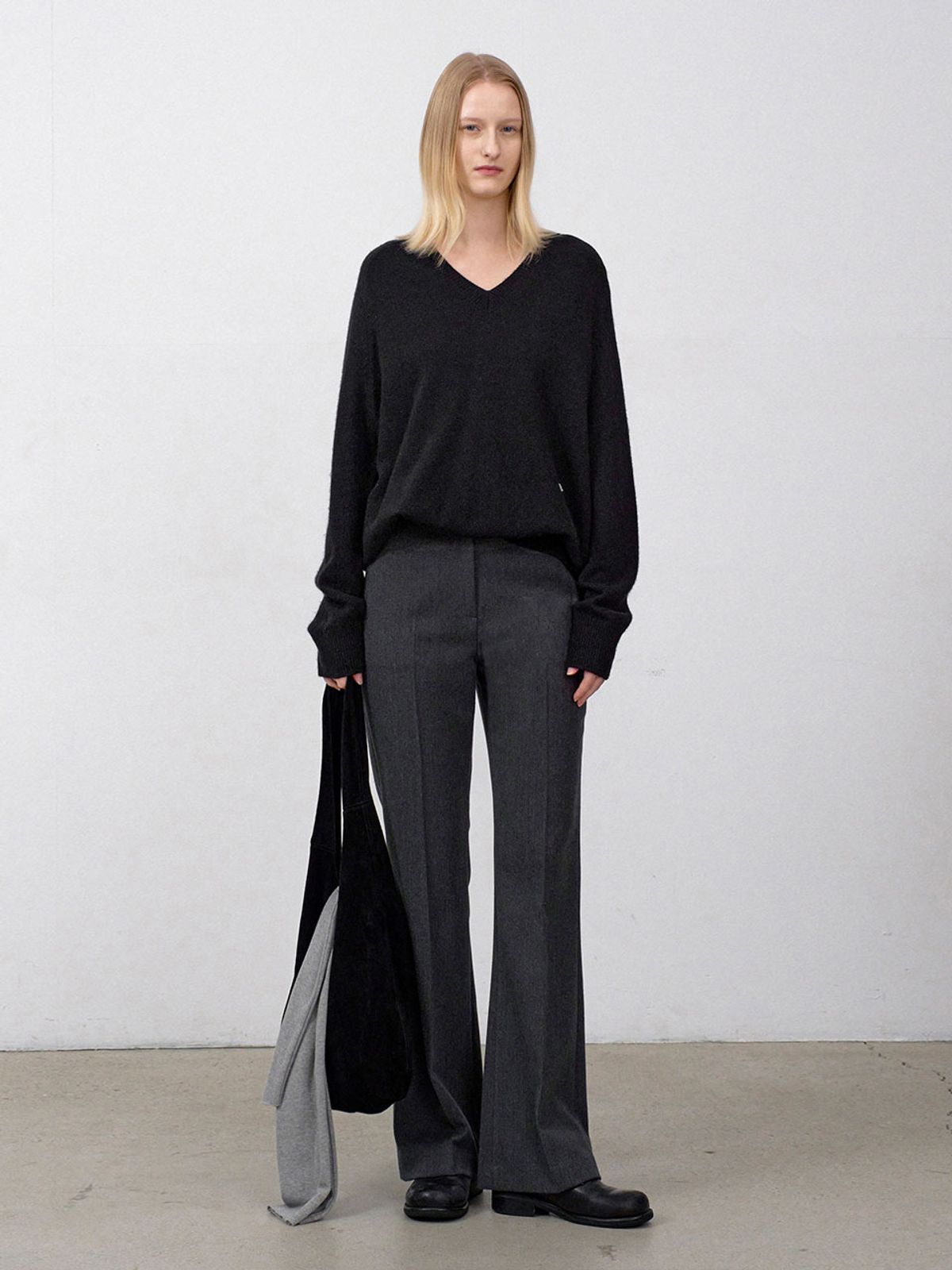 아틀리에 나인(ATELIER NAIN) ESSENTIAL NEW WARM BOOTCUT PANTS(PT-5687)
