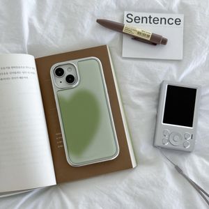 [아이폰17] 빅하트 말차 실버 에폭시 케이스