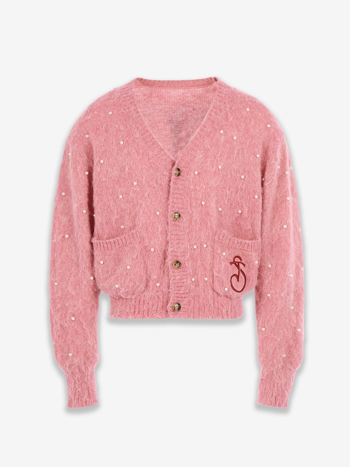 스팁(STEEPC) Dopamine*Pink pearl cardigan