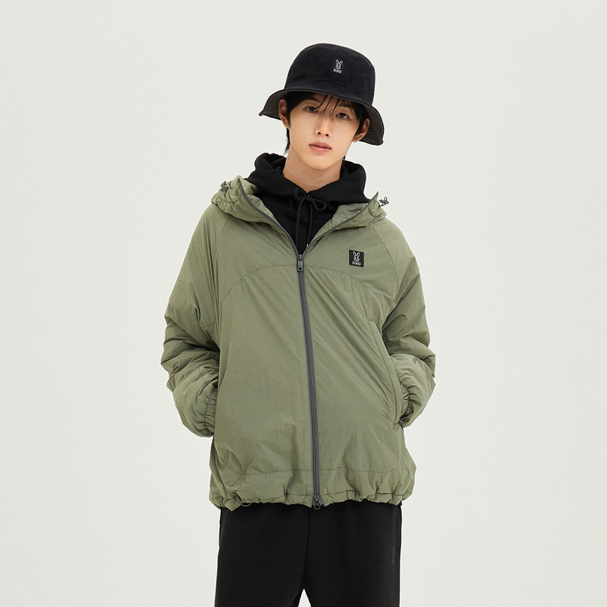 디오디(DOD) 에션셜 파워필 패딩 자켓(L.KHAKI)