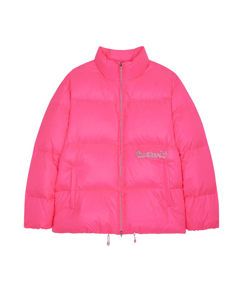 cloud puffer in pink pink