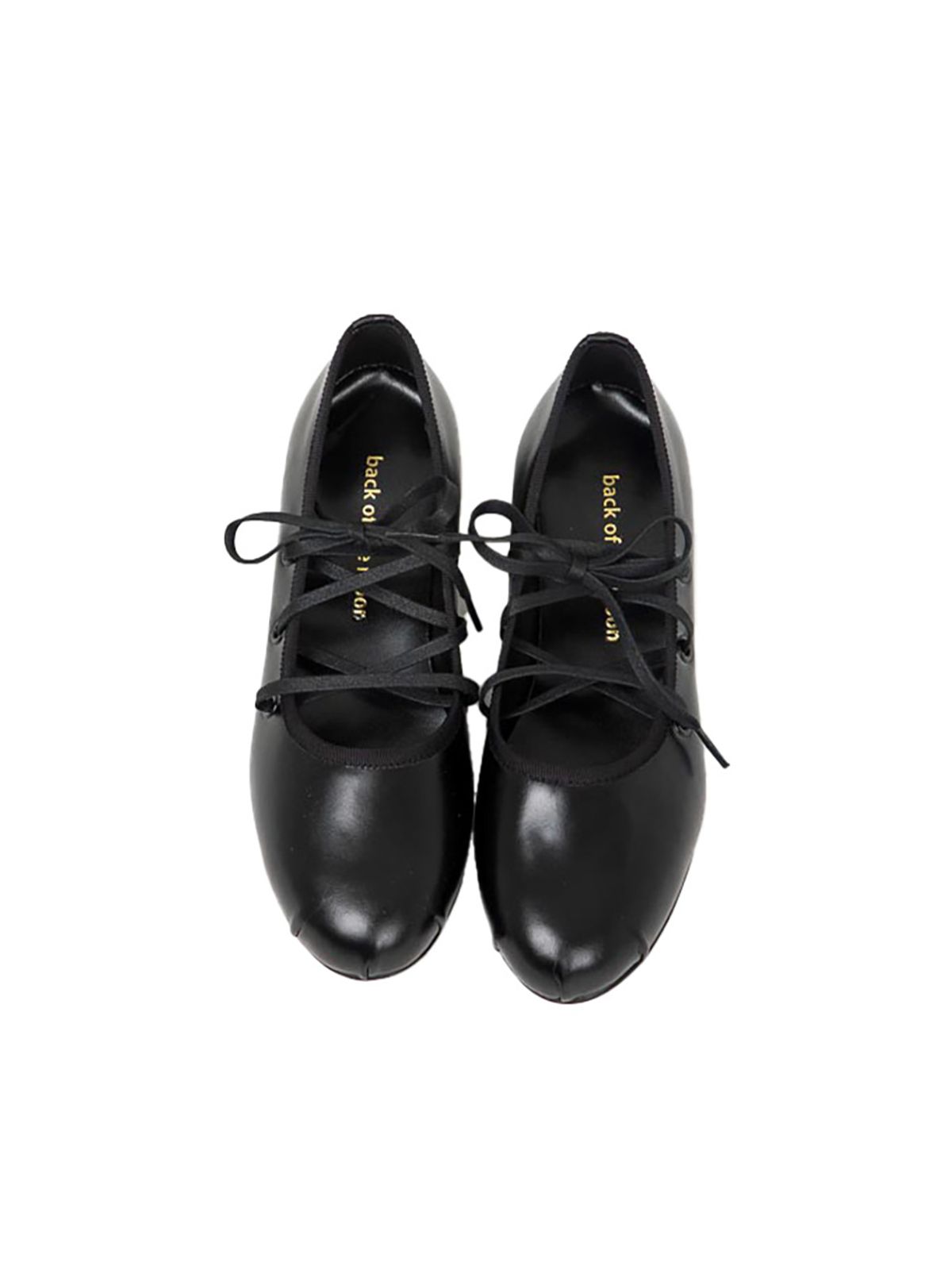 백오브더문(BACK OF THE MOON) Lily strap pumps_black