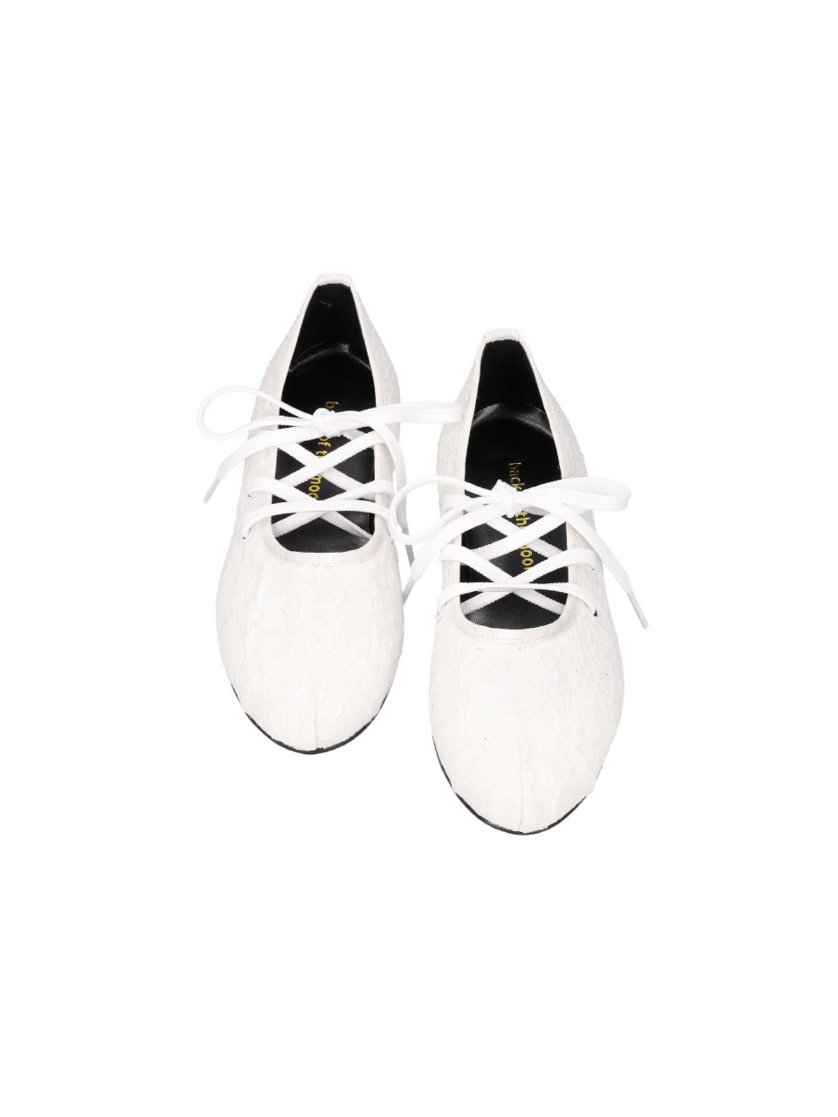 백오브더문(BACK OF THE MOON) Lily strap pumps_white