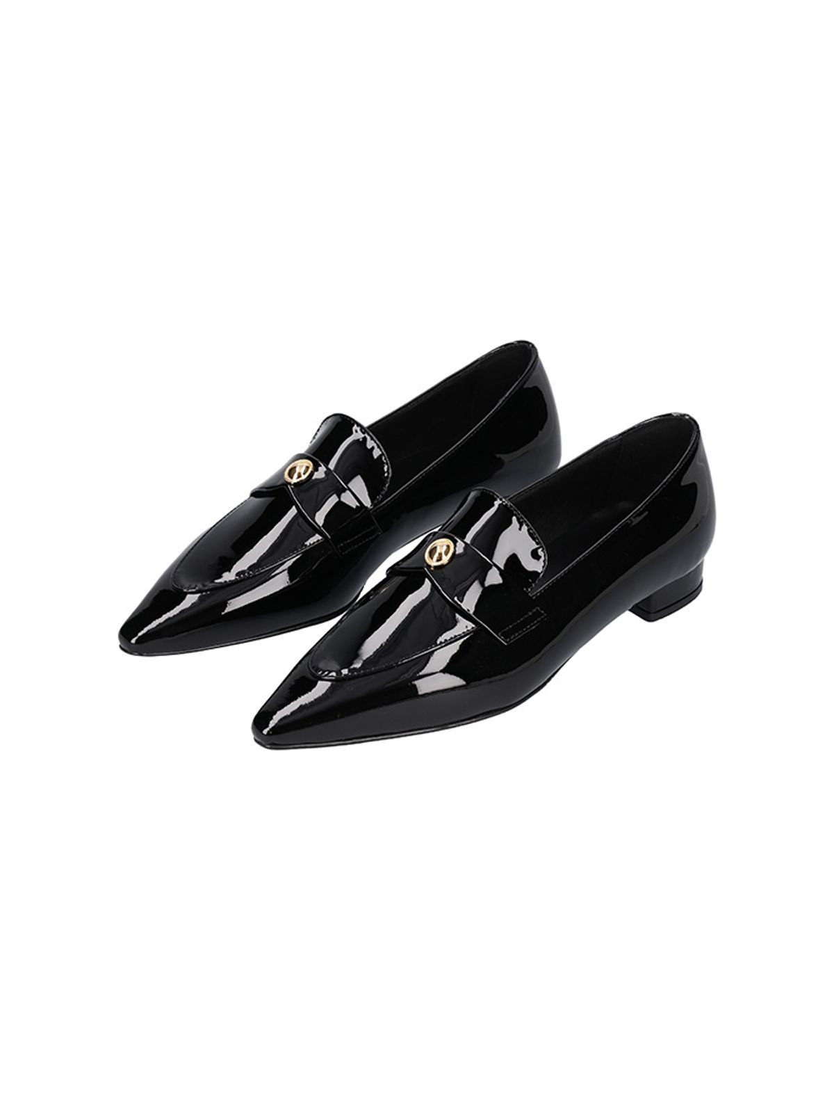 백오브더문(BACK OF THE MOON) Monica glow loafer_black