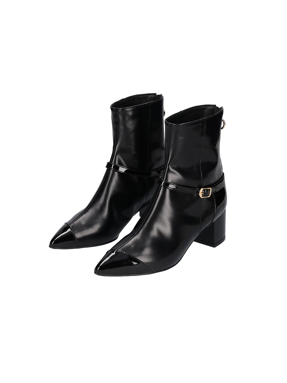 백오브더문(BACK OF THE MOON) Rosie ankle boots_black