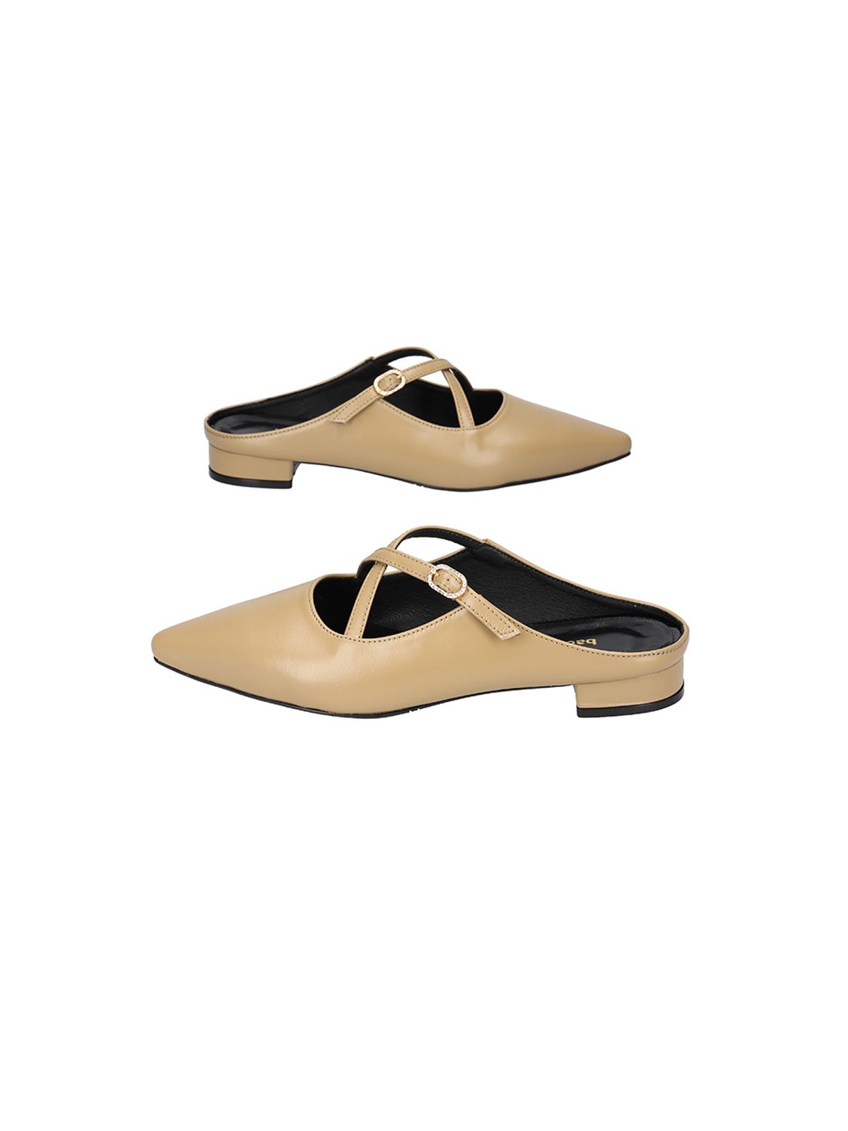 백오브더문(BACK OF THE MOON) Chloe X mule_Beige