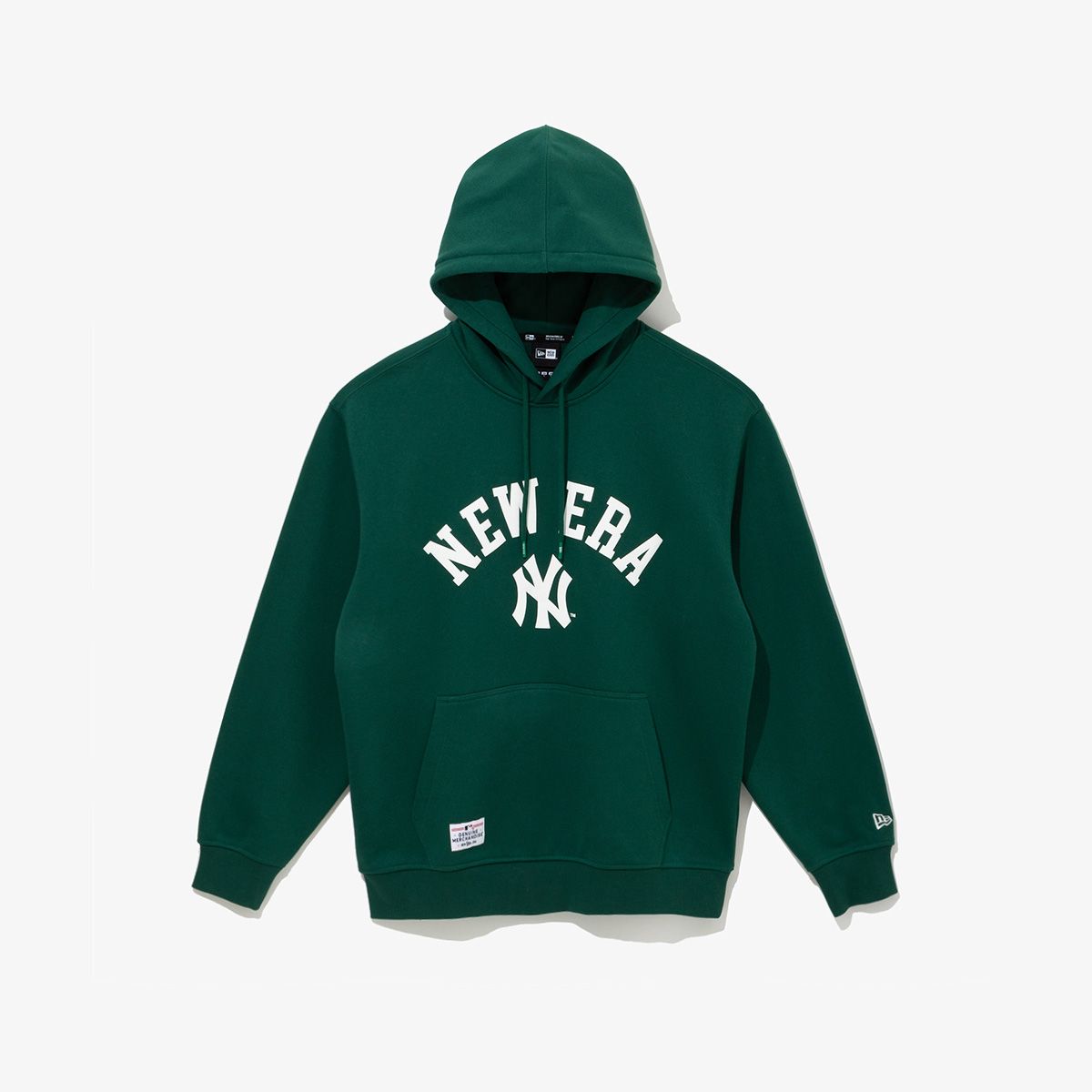 뉴에라(NEW ERA) MLB 뉴욕 양키스 로고 후드 포레스트 그린 14742010