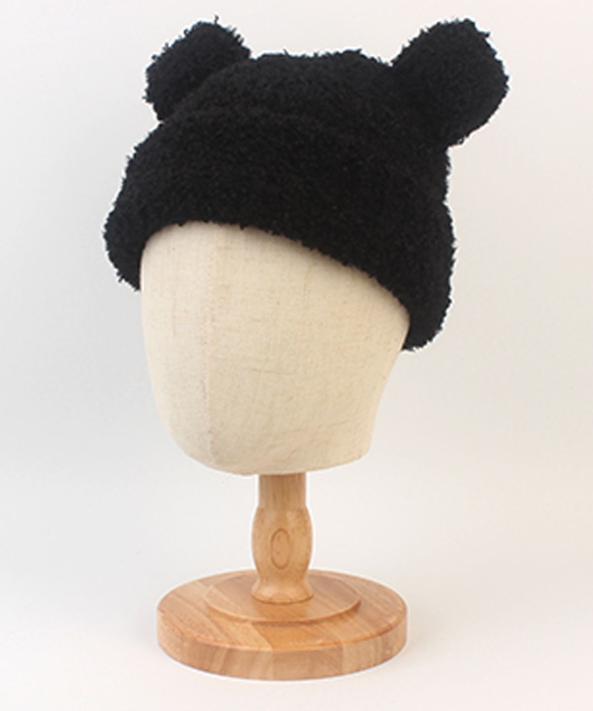 유니버셜 케미스트리(UNIVERSAL CHEMISTRY) Bear Knit Black Beanie 베어비니