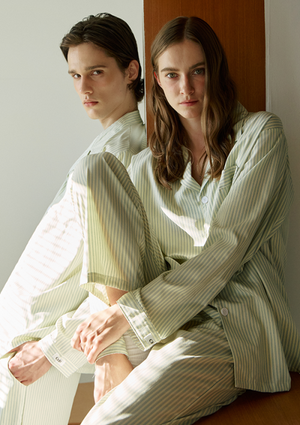 타임리스 글로우 커플 파자마 잠옷 세트