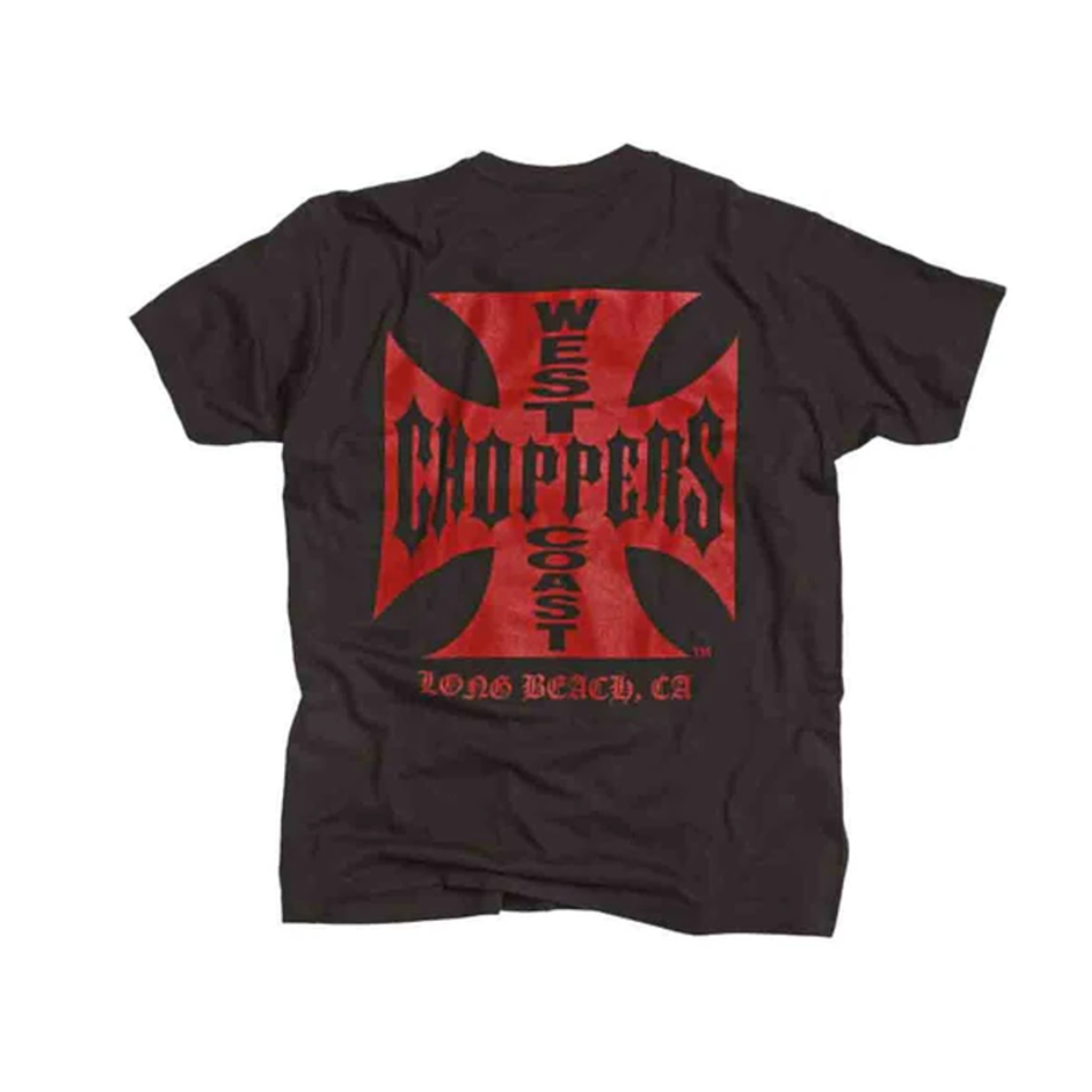 웨스트코스트챠퍼스(WEST COAST CHOPPERS) WCC OG 클래식 티 - BLACK RED