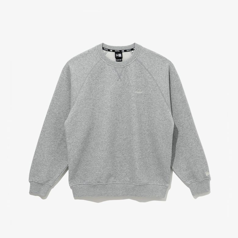 25FW 에센셜 크루넥 맨투맨 헤더 그레이 14742091