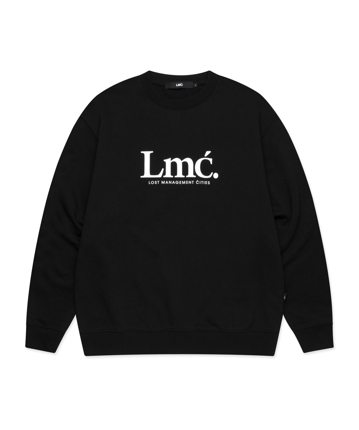 엘엠씨(LMC) SERIF LOGO SWEATSHIRT black