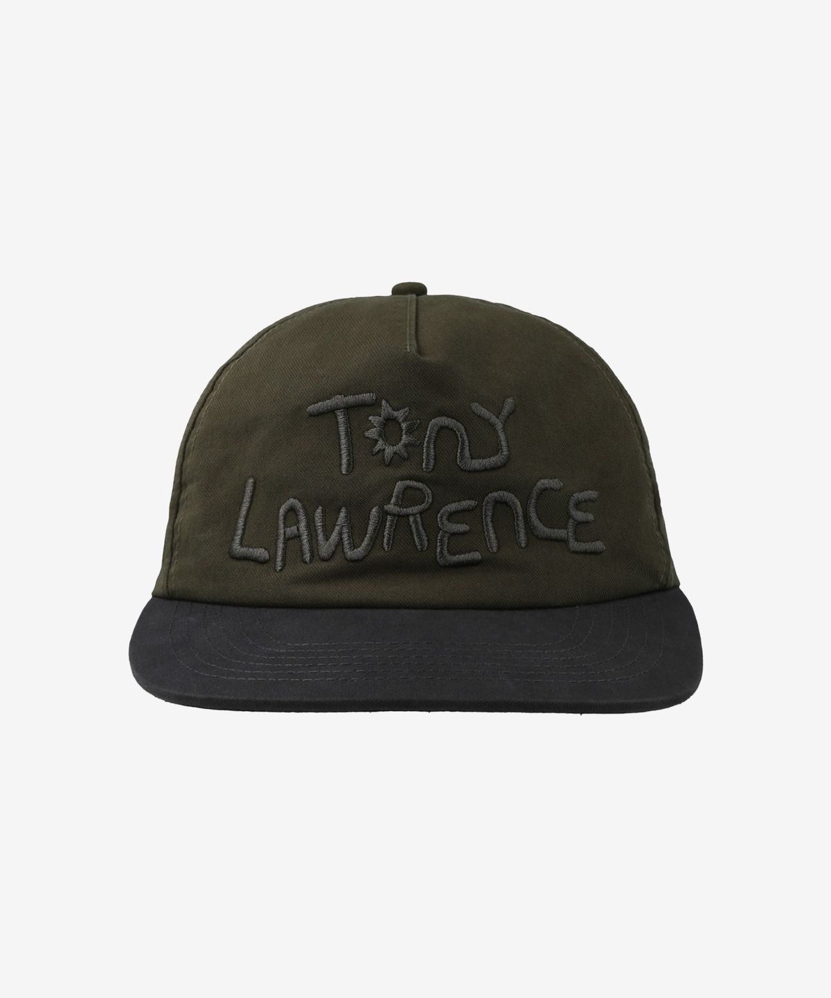 토니로렌스(TONY LAWRENCE) 심볼 로고 배색 볼캡 카키
