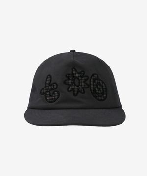 아플리케 로고 볼캡 차콜