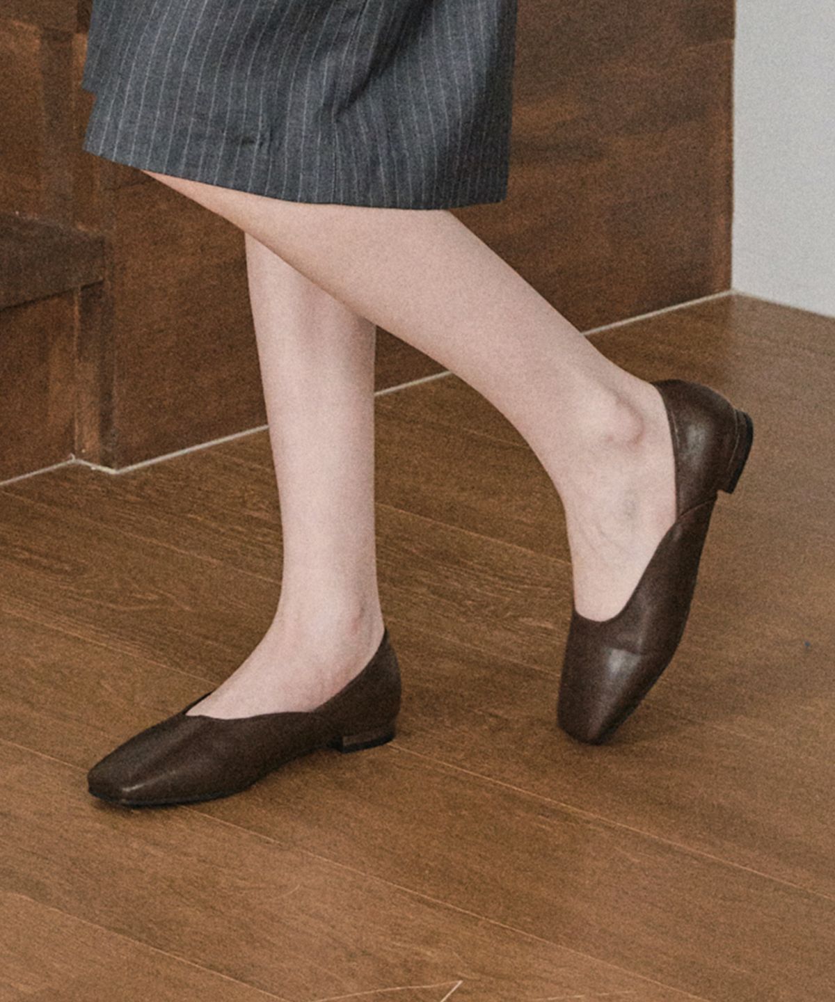 프리플라(FRI FLA) clo2333 Everyday Square Flats