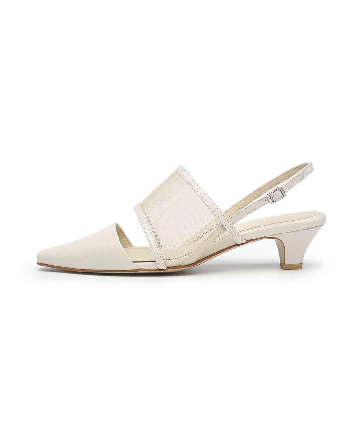 앤버터럼(ANDBUTTERUM) Aria_Slingback_Ivory(BF5APB07IV)