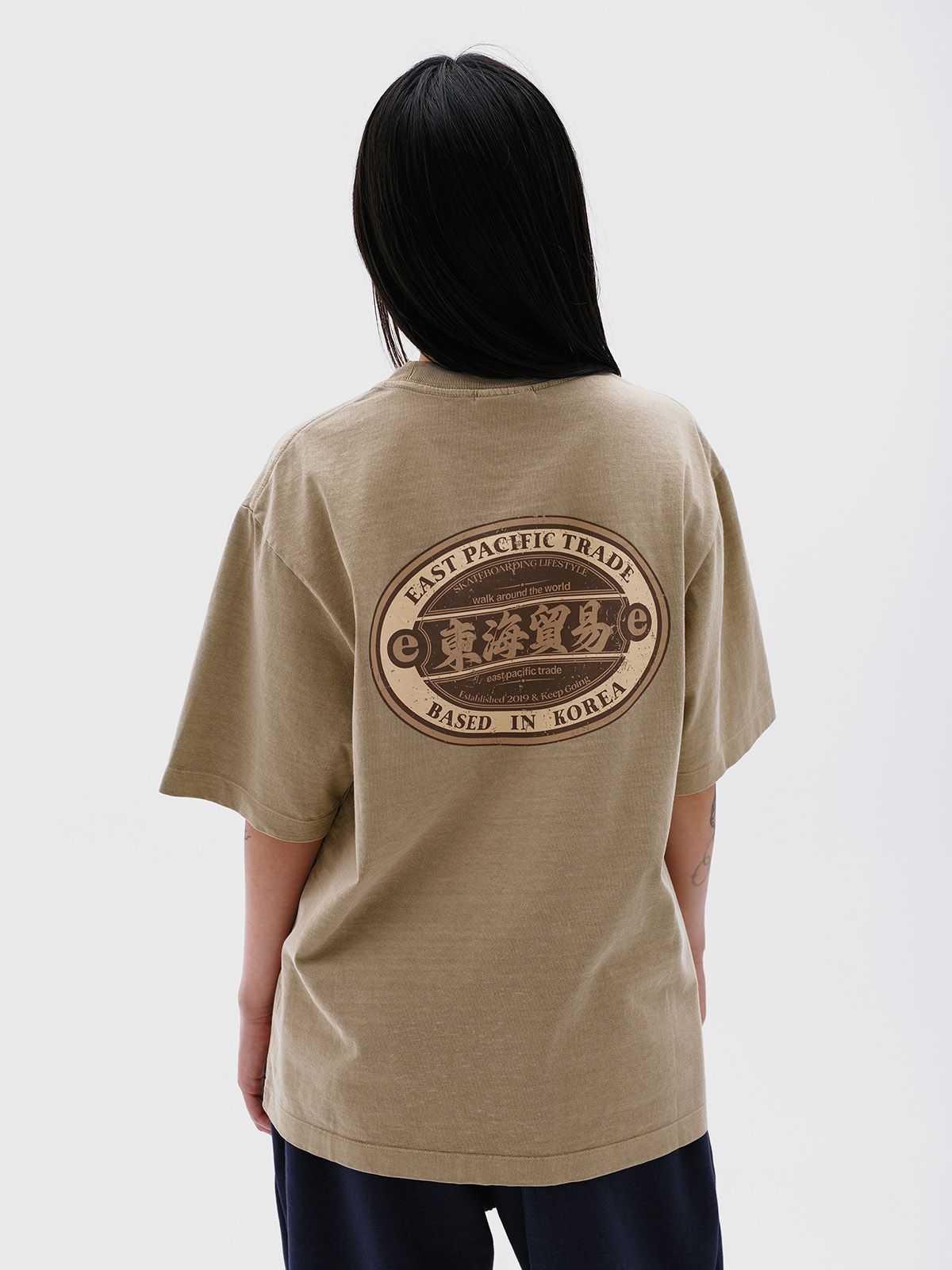 이피티(EPT) DHMY T-SHIRT (KHAKI)