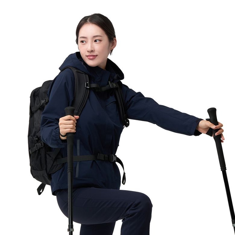 [PWX]Q323-2252-1DN 여성 2Layer 아웃도어 안감 바람막이 등산 자켓