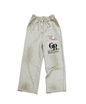 [GRAILZ I MY MELODY] MY MELODY VINTAGE SWEAT PANTS [OATMEAL]
