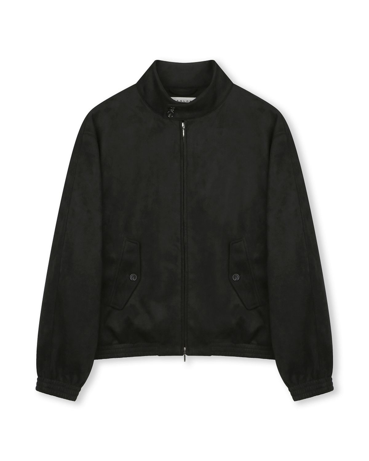 비슬로우(BESLOW) [비슬로우X데릭]SYNTHETIC SUEDE HARRINGTON JACKET BLACK