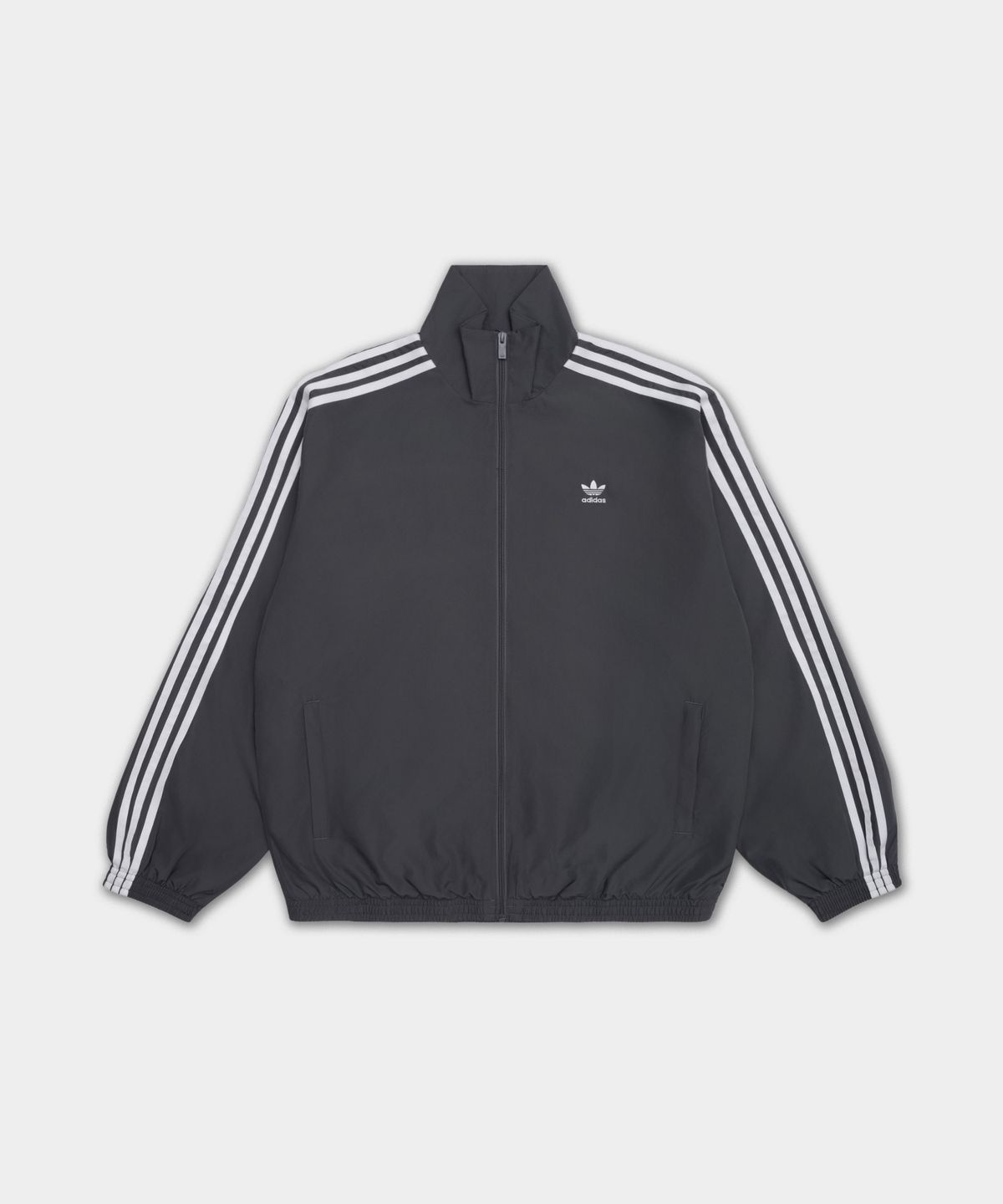 아디다스(ADIDAS) ADILENIUM 3 오버사이즈 트랙탑 - 다크그레이 / KD4187