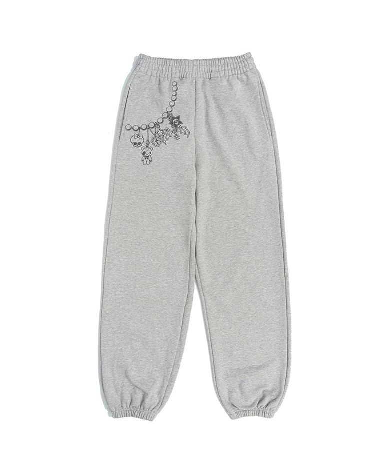 KITSCHKITSCH KEYRING JOGGER PANTS (MELANGE)