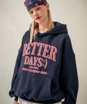 베러 데이즈 후드 네이비 SJHD3629