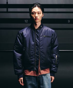 Harrison Ma-1 Jacket Navy