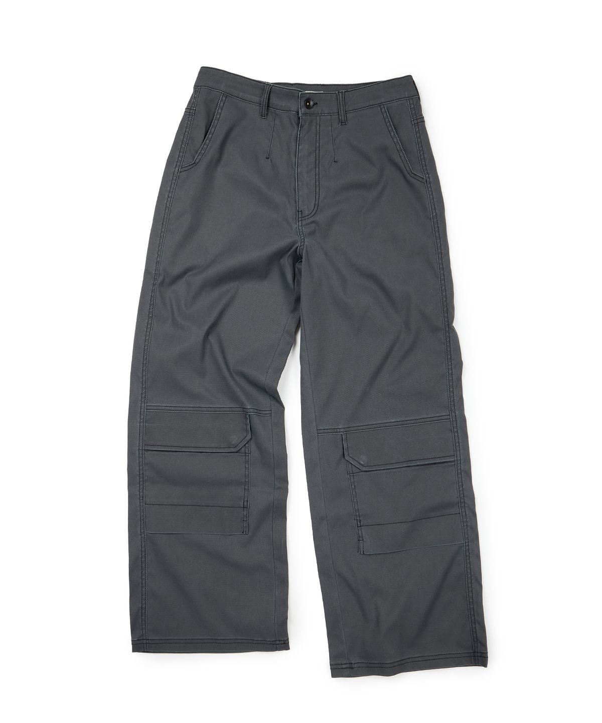 이티씨이(ETCE) (BASE) KNEE POCKET COMFORT PANTS (BLACK)