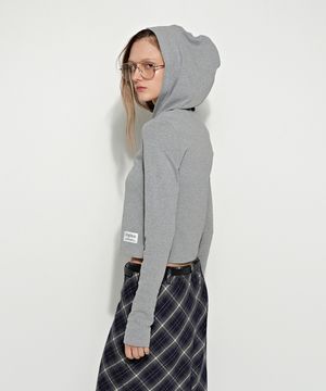 에센셜 후디 그레이