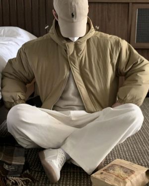 YEI  Hood Padding Jacket (beige)