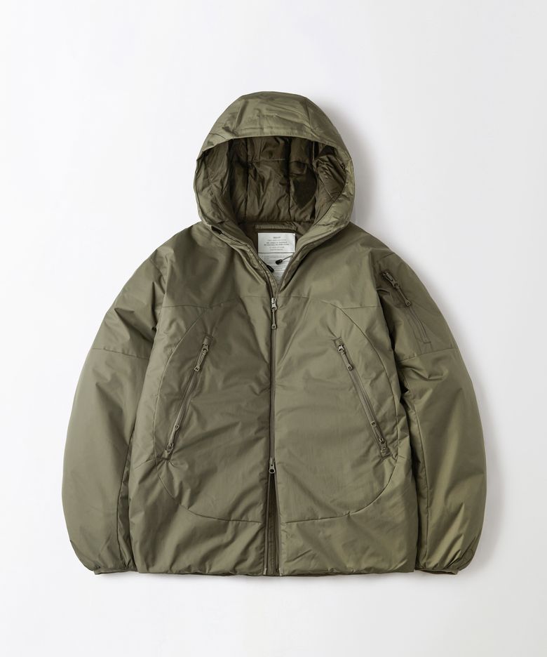 TORAY PRIMALOFT PCU JACKET_SAGE GREEN