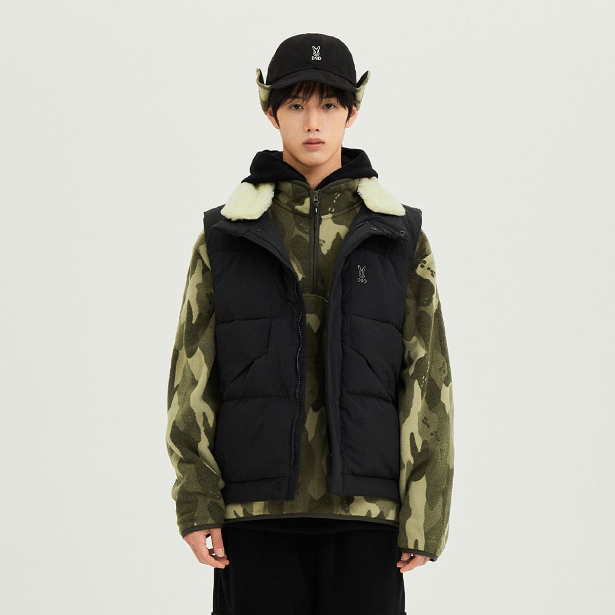 디오디(DOD) 코나 하이웜 D7 베스트 다운 (BLACK)