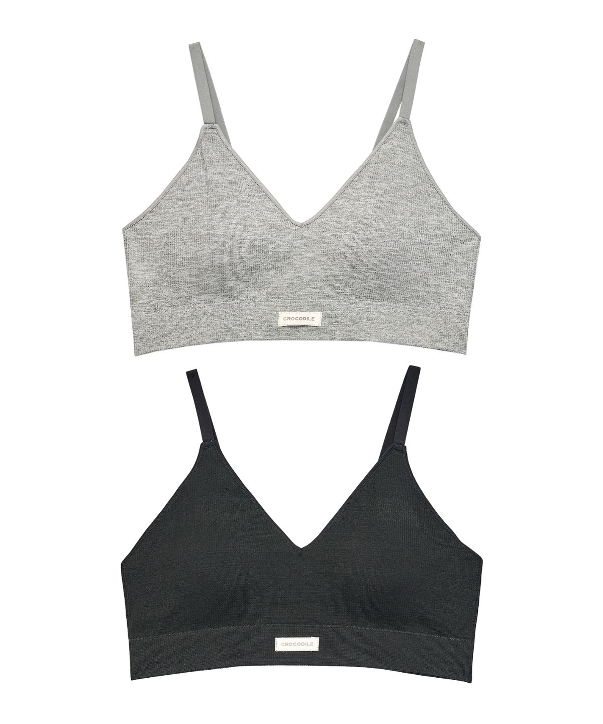 크로커다일 이너웨어(CROCODILE INNERWEAR) [2PACK] 에브리핏 소프트 브라렛 (2colors)