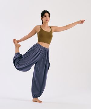 Cloudy Wide Pants (Purple Ocean)