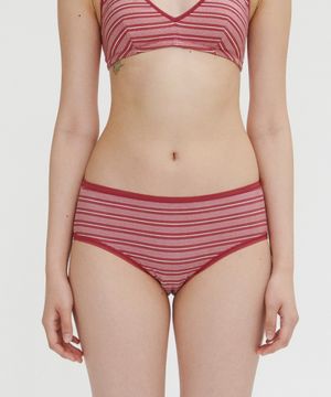 패턴 오! 팬티_빈티지레드