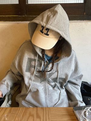 (사이즈추가)Star Raive Hood Zip-up VW5AM062_2color