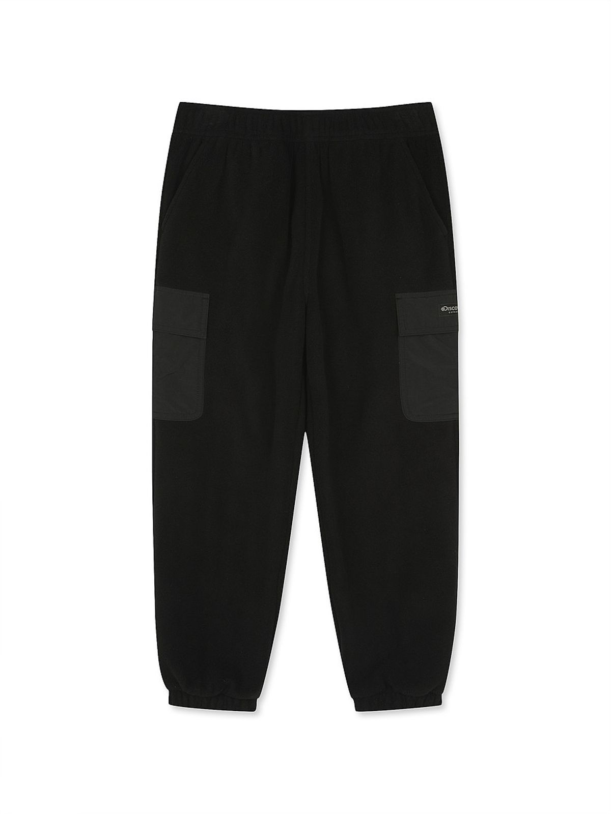 디스커버리 키즈(DISCOVERY KIDS) 키즈 하이브리드 플리스 조거팬츠 (BLACK)