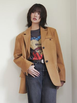 Vintage Cotton Twill Jacket VW5AJ231_2color